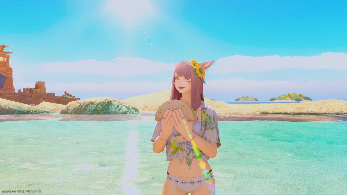 pitanvv14's tweet photo. おはみ🤍ꕀ⋆
力尽きたからゲームやめとこって思っておねんねして起きたらまた微熱。そんな治らない！？去年のこの時期もちょうどコロナになってて7月頭体調崩しがちかも( o̴̶̷᷄ ·̫ o̴̶̷̥᷅ )SSはついにこの前ねむねむになりながら取ったタコス🌮!!!

初めてのお得意様完。
#FF14 https://t.co/aJrSkbdxbf