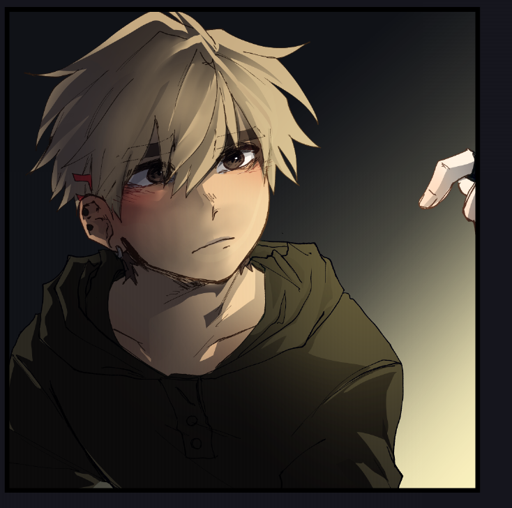 mono_krm's tweet photo. sad pup 🥹

(not a full chapter redraw, but im doing touch-ups as i censor stuff and occasional panel redraws...) https://t.co/d6uzyIPh2A