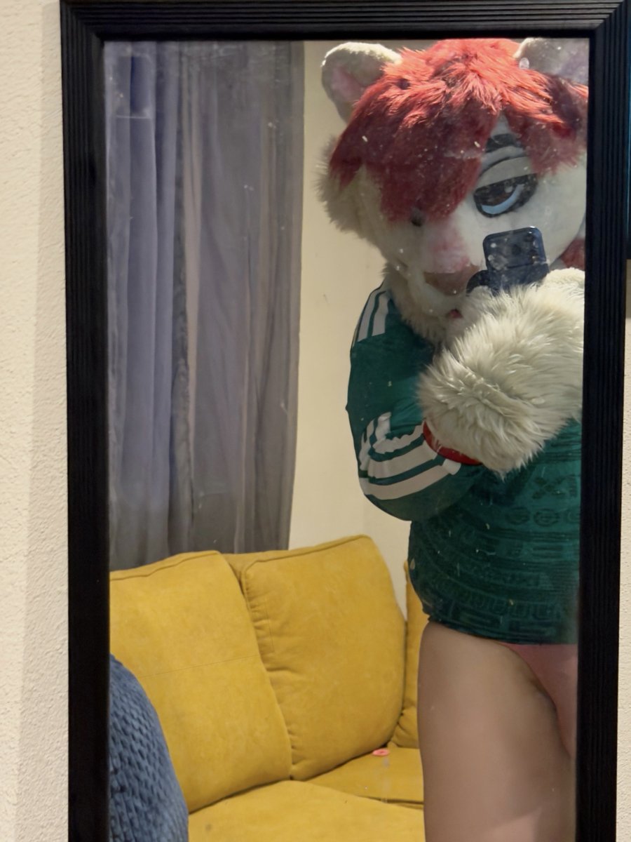 MaxTHoF's tweet photo. ⚽️🇲🇽🐻‍❄️¿Que vamo a hacer? 
#fursuitfriday https://t.co/89UXNkb97r