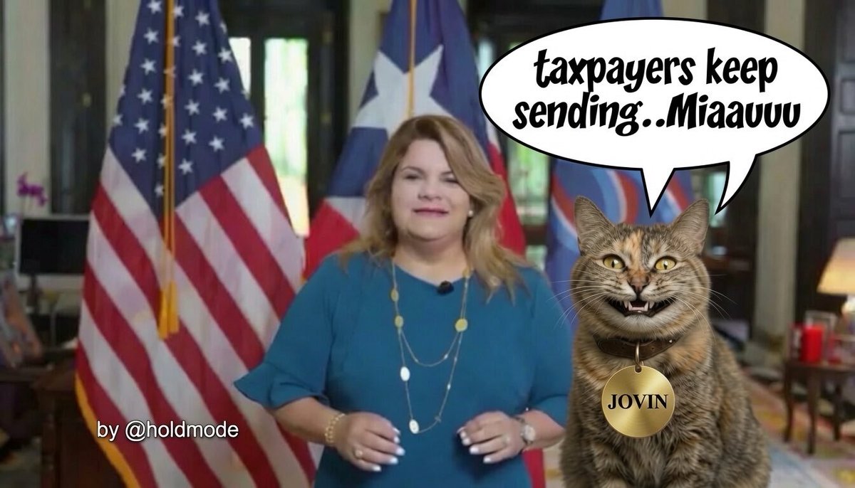 holdmode's tweet photo. @Jenniffer @gobiernodepr @lafortalezadepr @PRFAA 🤖🤖 https://t.co/Q3scTYz0iC