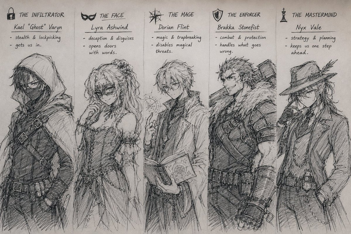 Hazelgfx37's tweet photo. sketches of our new vtubers campaign https://t.co/aMelB8k2s3