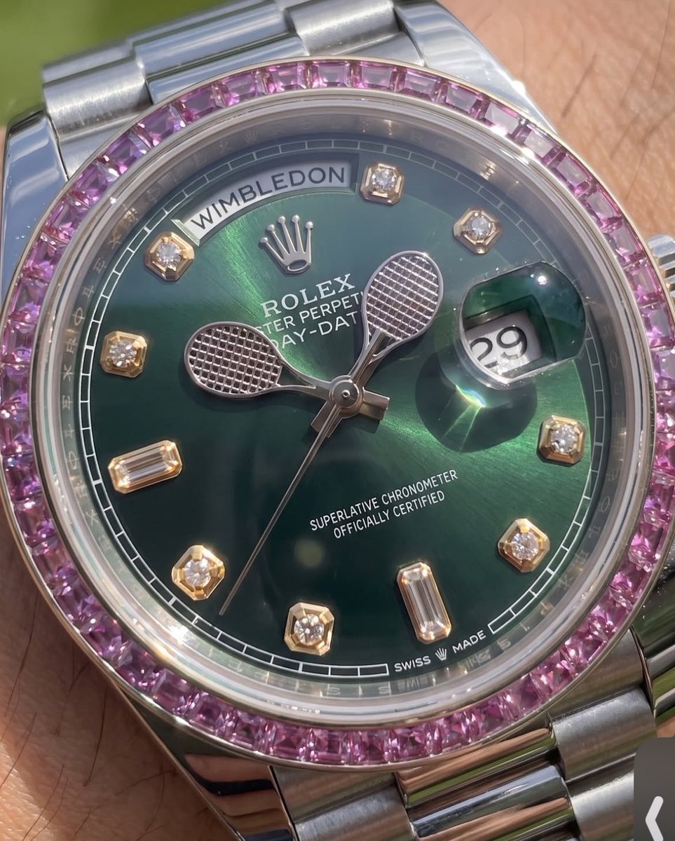 Shtreetwear's tweet photo. Wimbledon Rolex (2026) https://t.co/irRu2HZDAf