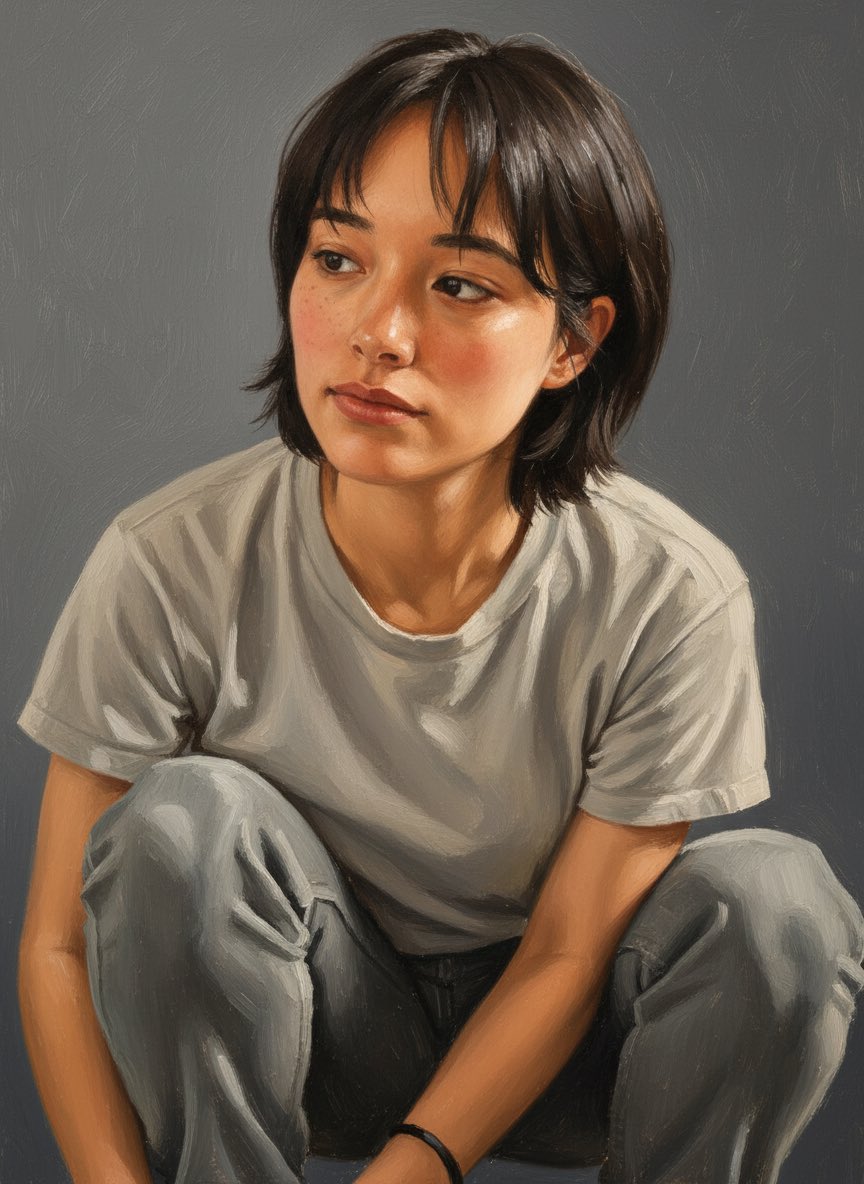 BrendaBirkin's tweet photo. AI digital painting pics of myself https://t.co/pnsm9LM4P2