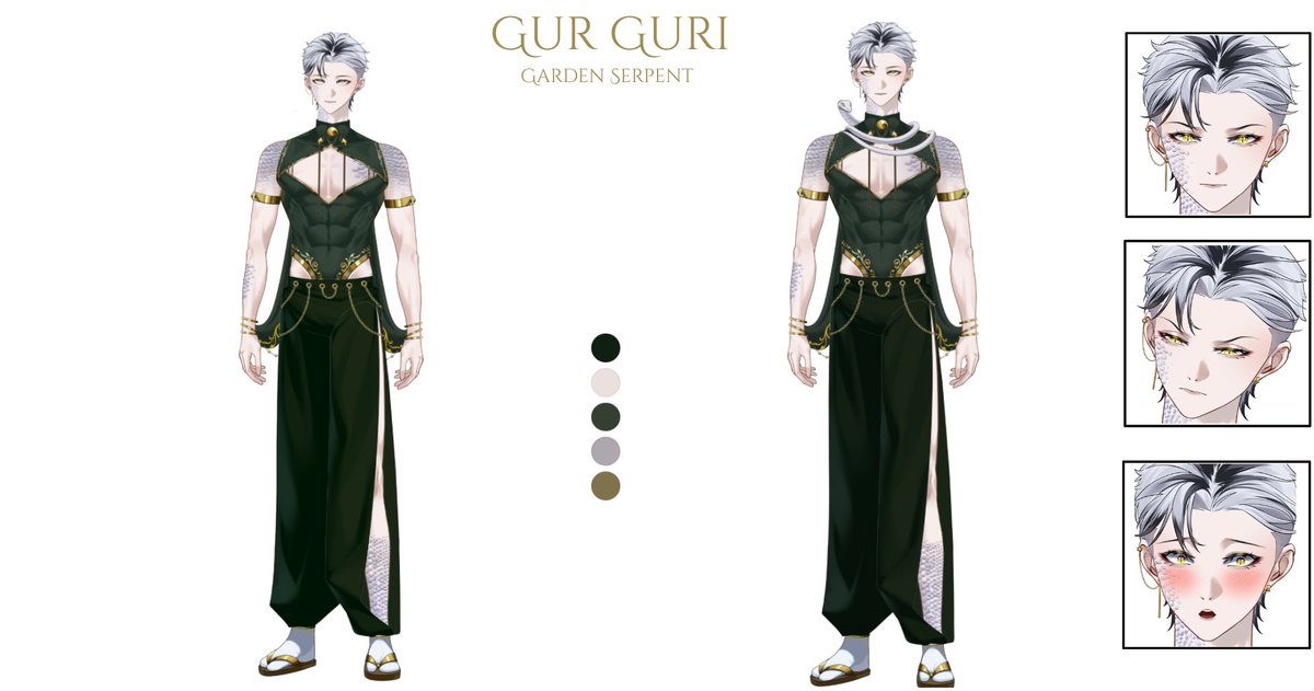 Gur_GuriLIVE's tweet photo. Sssalutations Snakelets!

Do you like gullible men? Do you enjoy watching snakes get ragebaited in real time? Then look no further!
My name is Gur Guri - your favorite silly, lovable, and frequently confused Garden Serpent!

🐍:Model + Rig @HouseofNytherra 
🪷:Art-Tag #GurGuriArt
💛:Clips #GotchaGur
💚:https://t.co/NQ20502gpJ