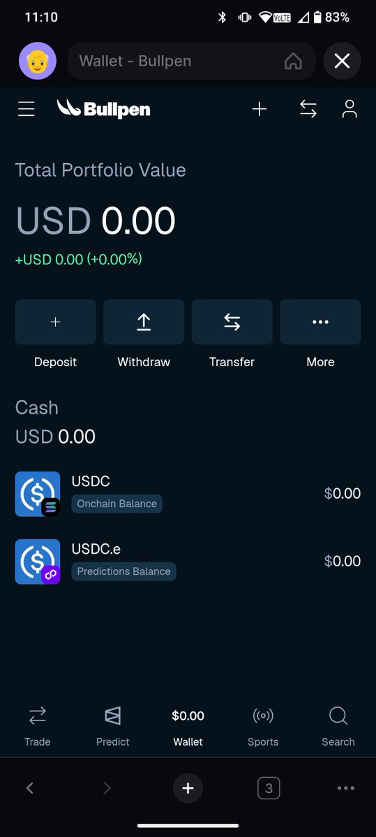 0xLieutenant's tweet photo. Is @BullpenFi down or ???
I sent some $Ansem in its primary wallet but its not show my balance, but you can clearly see on solscan..

Am I the only one having this problem??
@BullpenFi https://t.co/sh5oSMXqio