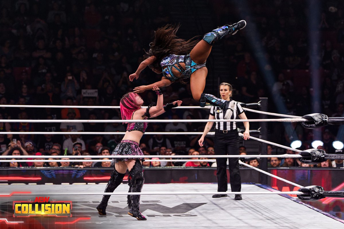 RINA_STARDOM's tweet photo. AEW debut match
It hurts, but I won’t end here.

Keep your eyes on the Pink♡Devil🩷🖤

 #AEW 
 #STARDOM 
 #RINA https://t.co/n0HWElsQF4