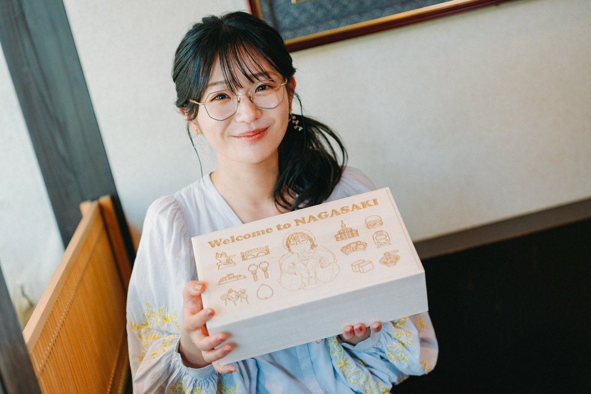 kasumi_hasegawa's tweet photo. NCC長崎文化放送
"メガネ女子この指とまれ"
先日オンエアでした！！
まだ観てないよって方はTVerにてご覧いただけますので、お気に入り登録してたくさん観てね🫶

メガネ女子この指とまれ
#TVer https://t.co/SCPYMc3DnP https://t.co/YFQwropTc7