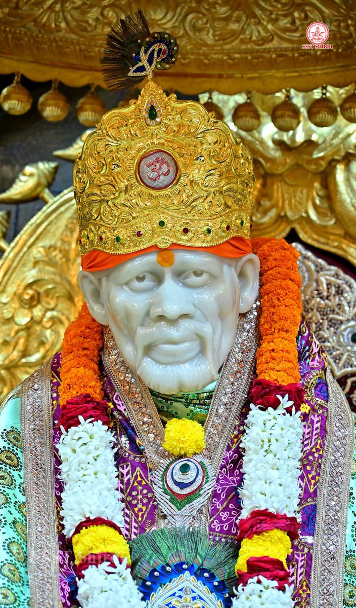 SSSTShirdi's tweet photo. *!! ॐ साई राम !!*
*श्री साईबाबा संस्थान विश्वस्त व्यवस्था,शिर्डी*
*!! ॐ Sai Ram !!*
*Shri Saibaba Sansthan Trust, Shirdi*
≈≈≈≈≈≈≈≈≈≈≈≈≈≈≈≈≈ 
*आरती :-शिर्डी माझे पंढरपुर*
*शनिवार ०४ जुलै २०२६*  
*Aarti :-Shirdi Majhe Pandharpur*
*Saturday 04 July 2026* https://t.co/rOKIDOkmDs