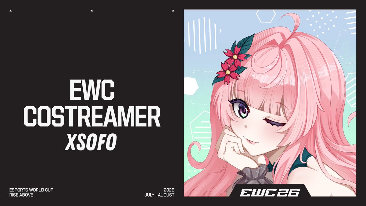 xSofoVT's tweet photo. Pasaron cositas y ahora soy Co-Streamer oficial de la EWC de Valorant en Español 👀✨

Esto será a través de mi canal de Twitch únicamente, en los horarios de los partidos que son tempranísimo (avisare cuando sea en ig o aquí), pero espero verlos apoyando! 💖

🥹💖 https://t.co/ayxloNRwR5
