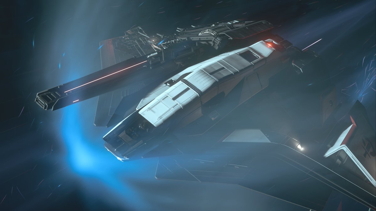 LostValor8088's tweet photo. Sometimes life just takes a bite out of you-r ship.

#starcitizen https://t.co/WlHgYrNXRa