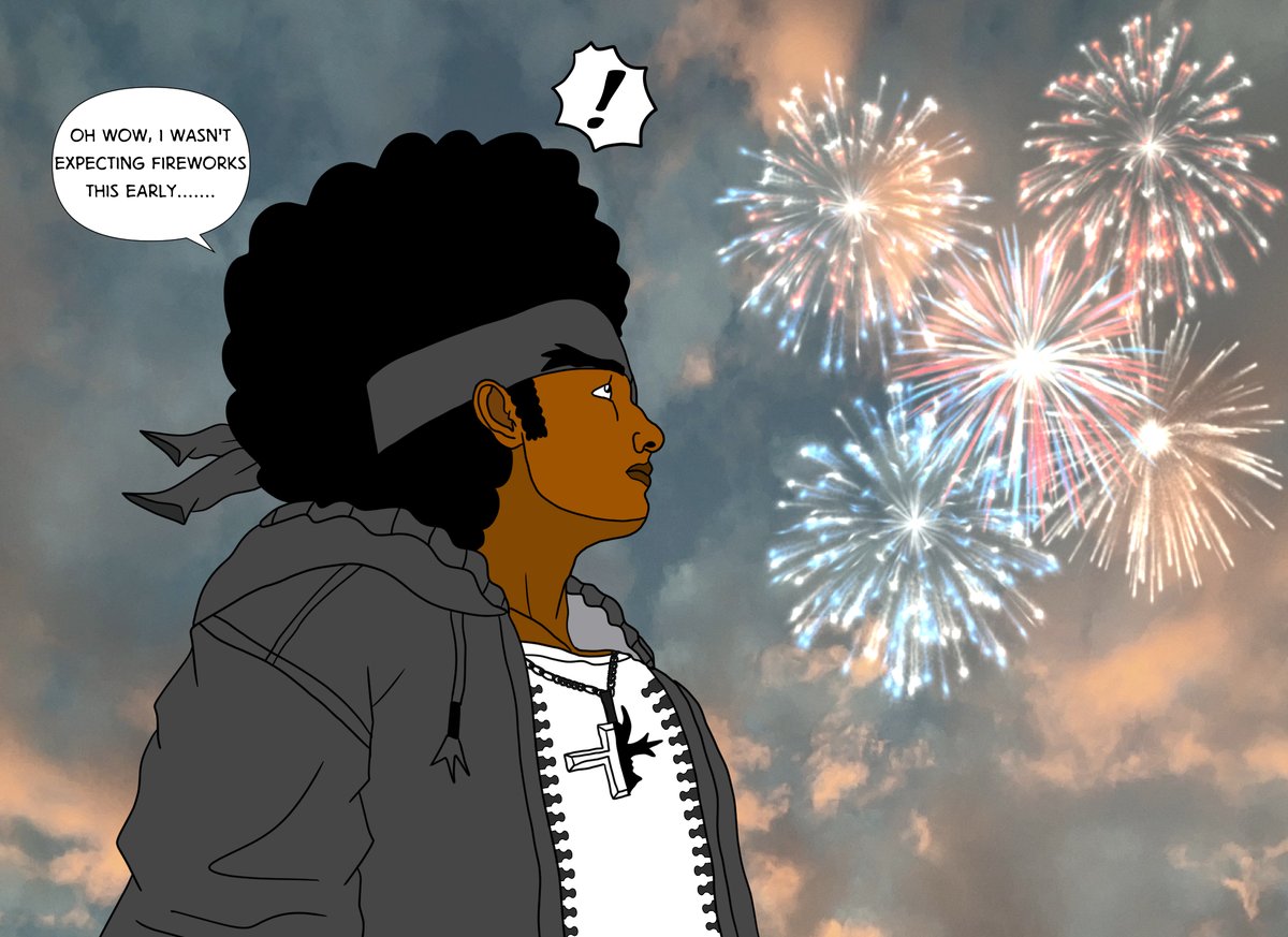 t1mmypsp's tweet photo. the start of july AND an early firework on the 3rd of july. #hd #3rdofjuly #fireworks #artistblock #sky #thinking #deepinthought https://t.co/IaPlBiequv