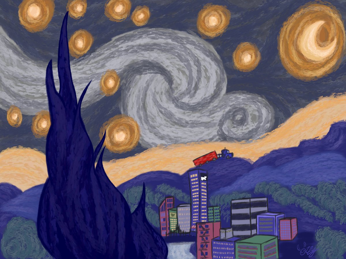 Sethamus_Prime's tweet photo. ART ART ART TRA TRA TRA
Very Thankful to OzzyDen_VT for this amazing work imagining The Bear that is Sethamus_Prime, into one of my favorite works of art "The Starry Night"

Get Custom work from Ozzy HERE -> https://t.co/pnkynwBRmv https://t.co/08WLzKBr6o