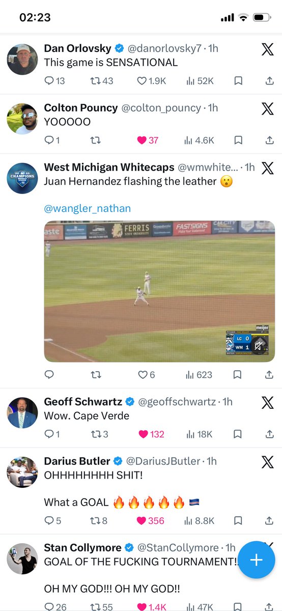 SherborneGriff's tweet photo. Game of the tournament, it’s great to see it across my timeline. https://t.co/ETT7hl6HnO