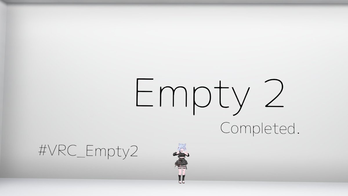 amaneVRC114514's tweet photo. あまねたそあるある
クリアしても写真を上げてない
#VRC_empty2
#VRC_honeycome
#VRC_魔法少女失格
#VRC_M_mirror https://t.co/3j59b0INsR