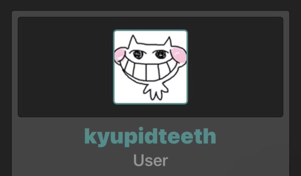 kyupidteeth's tweet photo. @ItsAWildGoatman I got a pink oc people love to draw lmao https://t.co/CM9BJ1QDwB