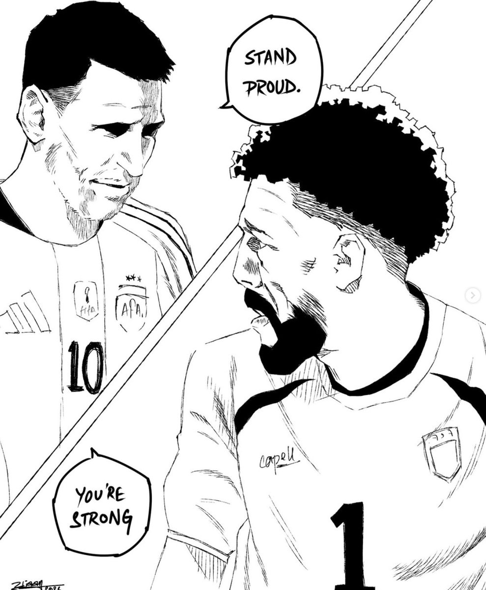 phy_draws's tweet photo. Had to draw this after that masterpiece of a football match. Fucking hell Vozinha... https://t.co/WW0iZklC5x