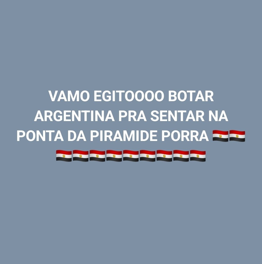 ismintsuga's tweet photo. BORA EGITO https://t.co/XK8SjddxaP