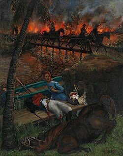 bAnthonYsr's tweet photo. 2 years after the Haitian Revolution, Dessalines was RUSHED.. cornered &amp; trapped by his OWN people. He was unalived VIOLENTLY.. His body parts were dismembered &amp; severely mutilated &amp; they laughed, cheered.. they celebrated his Death‼️

Haiti ain’t been shit since‼️ https://t.co/gGEpgGSWJX