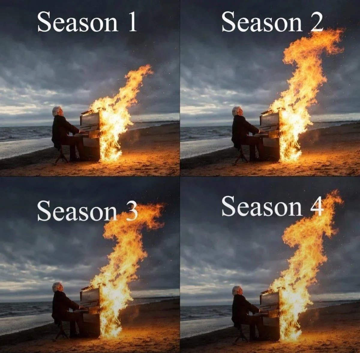 lovedropx's tweet photo. Name a TV series that was solid from start to finish. https://t.co/EuJ7CIYrah