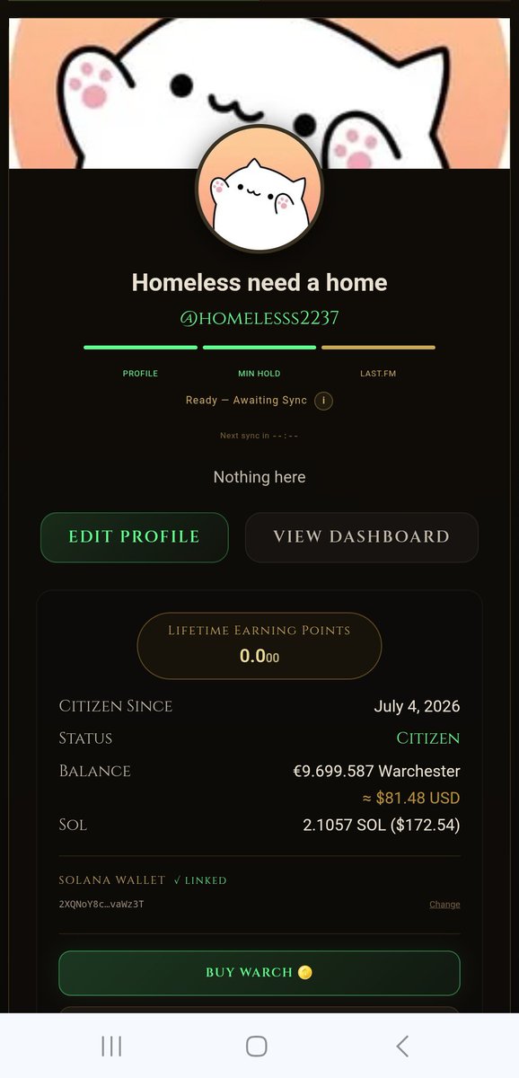 Homelesss2237's tweet photo. @WarchesterHQ Just created my account, please help homeless get home https://t.co/Tak8VZLqlJ