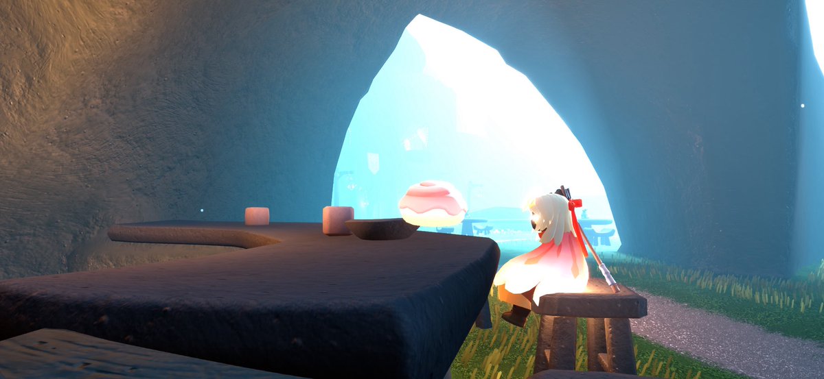 Raco_sky_'s tweet photo. あ。
はみ出てる…。

閉店間際に駆け込んですみません。

#thatskygame 
#skycotl 
#sky星を紡ぐ子どもたち https://t.co/98Xh3BjzGw