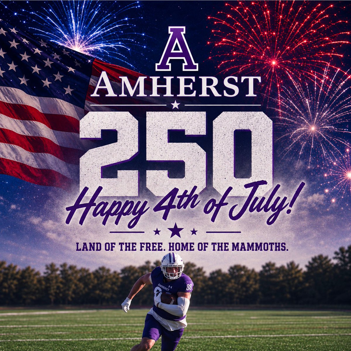 Amherst College Football tweet media