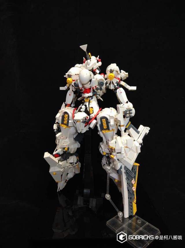 OneBrickCN's tweet photo. Onebrick:白酵母 #lego #legomoc #onebrick #robot @bajiangke https://t.co/81Wh76Gv4y