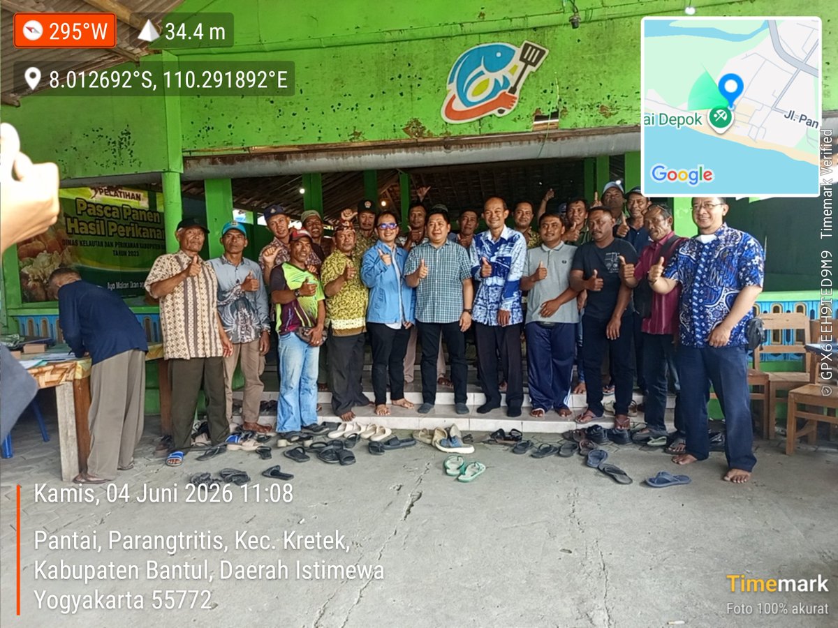 JohanYancco's tweet photo. Sosialisasi Keamanan Pangan Produk Perikanan Tangkap bersama DKP DIY
#KKP #DJPB #BPPSDMKB #PUSLUH #BRPBATPPbogor https://t.co/JX20PTfSen