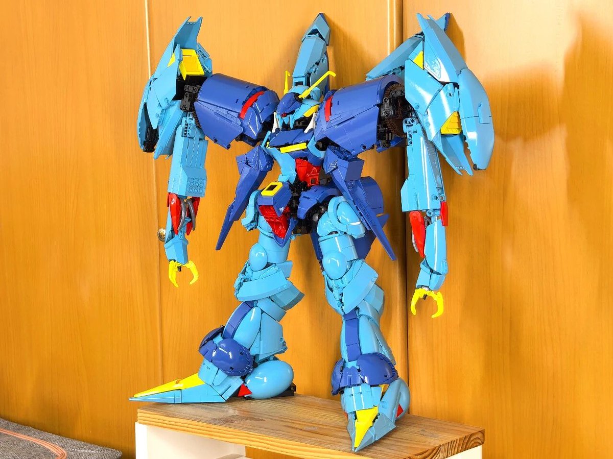OneBrickCN's tweet photo. Onebrick:RX 160 拜亚兰 #lego #legomoc #onebrick #gundam @Smile_LEO_ https://t.co/cPCMoEBWII