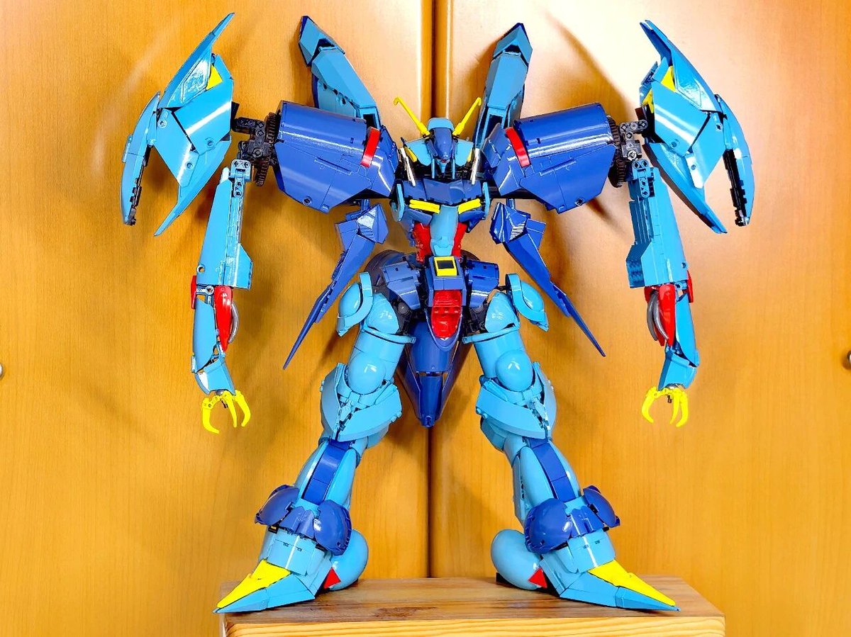 OneBrickCN's tweet photo. Onebrick:RX 160 拜亚兰 #lego #legomoc #onebrick #gundam @Smile_LEO_ https://t.co/cPCMoEBWII
