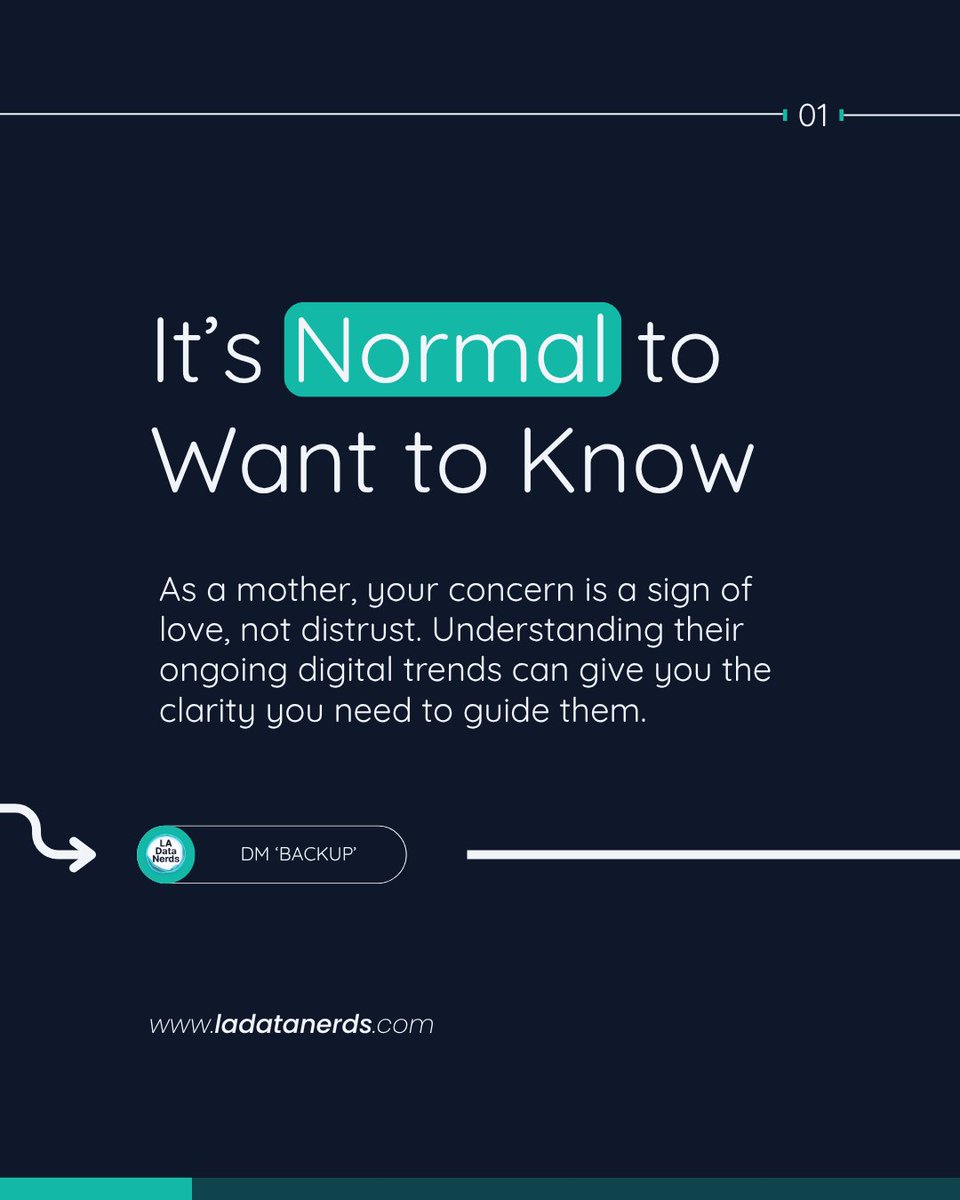 LaDataNerds's tweet photo. When digital friction hits, kids go silent. 📲 Our private checks connect securely to map out complex communication trends into a clear report on your laptop, leaving zero traces or background history behind.

📥 DM us "BACKUP" for a 100% confidential overview. https://t.co/KVfqiMsMHc