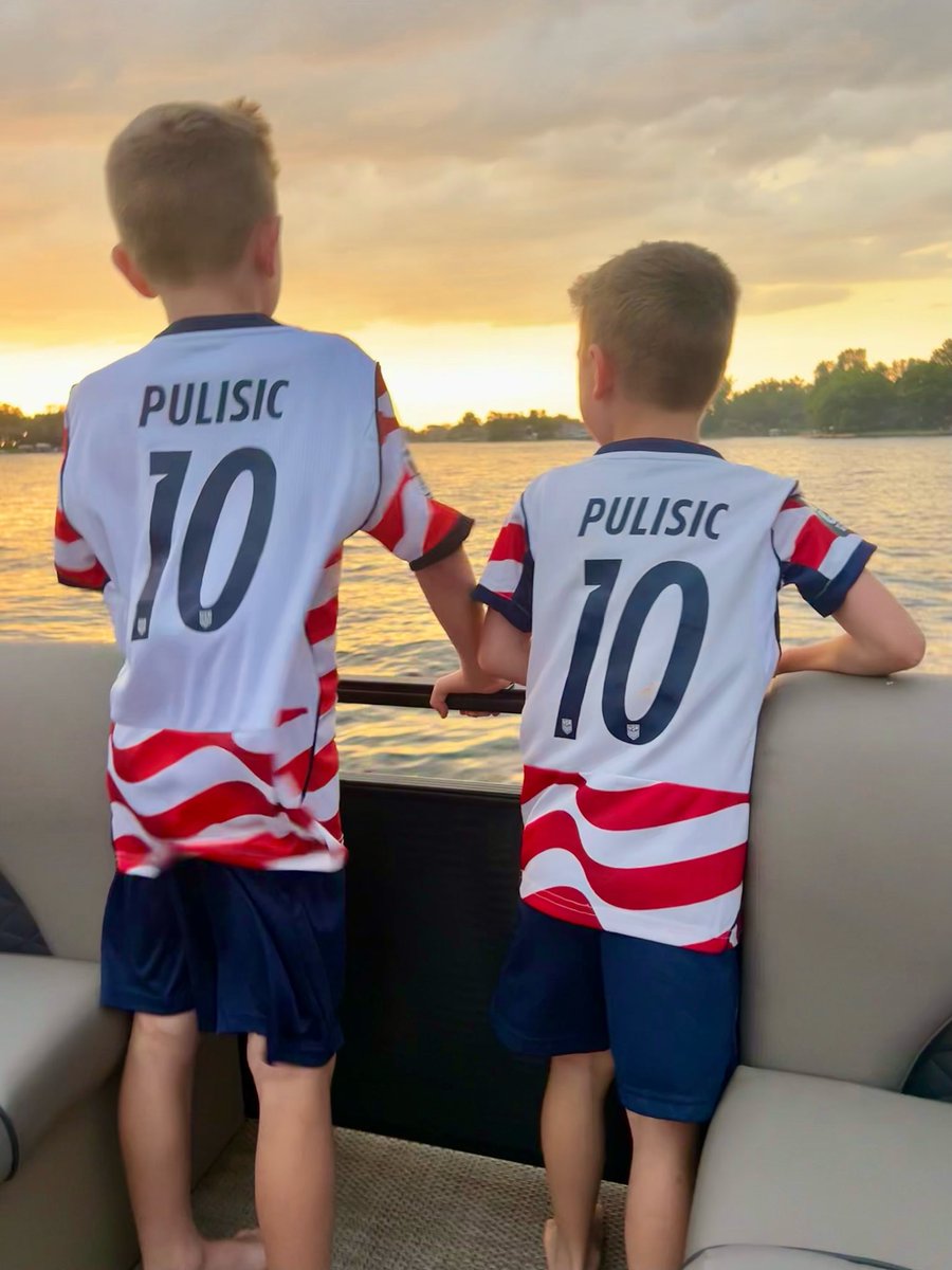schroederboatn's tweet photo. Hey @pulisic American enough?? https://t.co/f50LruKeWX