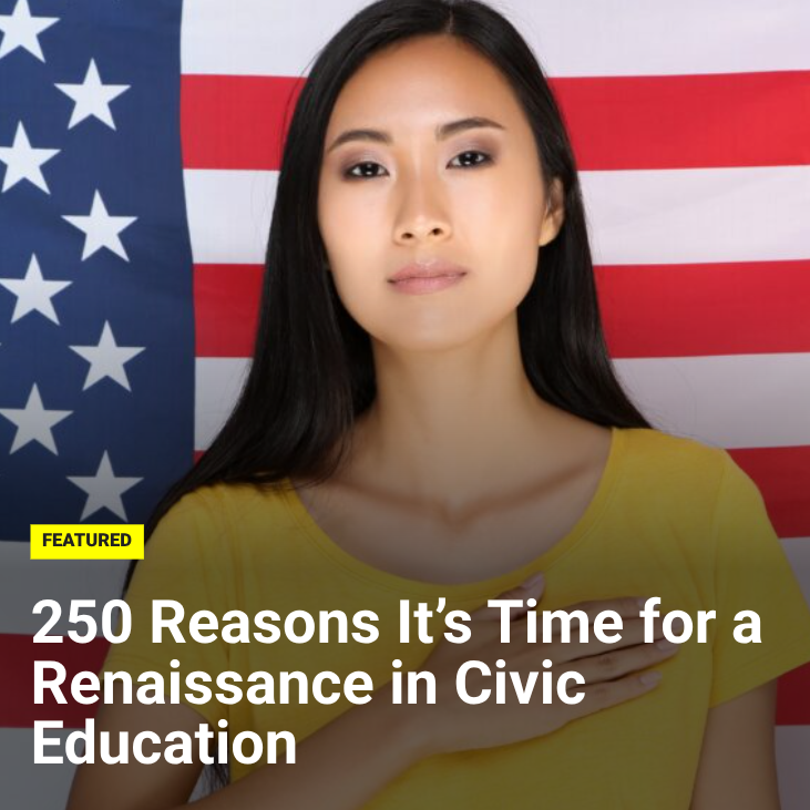 EdNewsVA's tweet photo. "The 250th anniversary of our nation's founding needs not be only a great day of fireworks, barbecues, and reflection on our beginnings and blessings," @AimeeGuidera writes. #Freedom250

MORE: https://t.co/NiYtHSYP42 via @EducationNext https://t.co/2IiIVEJJj4