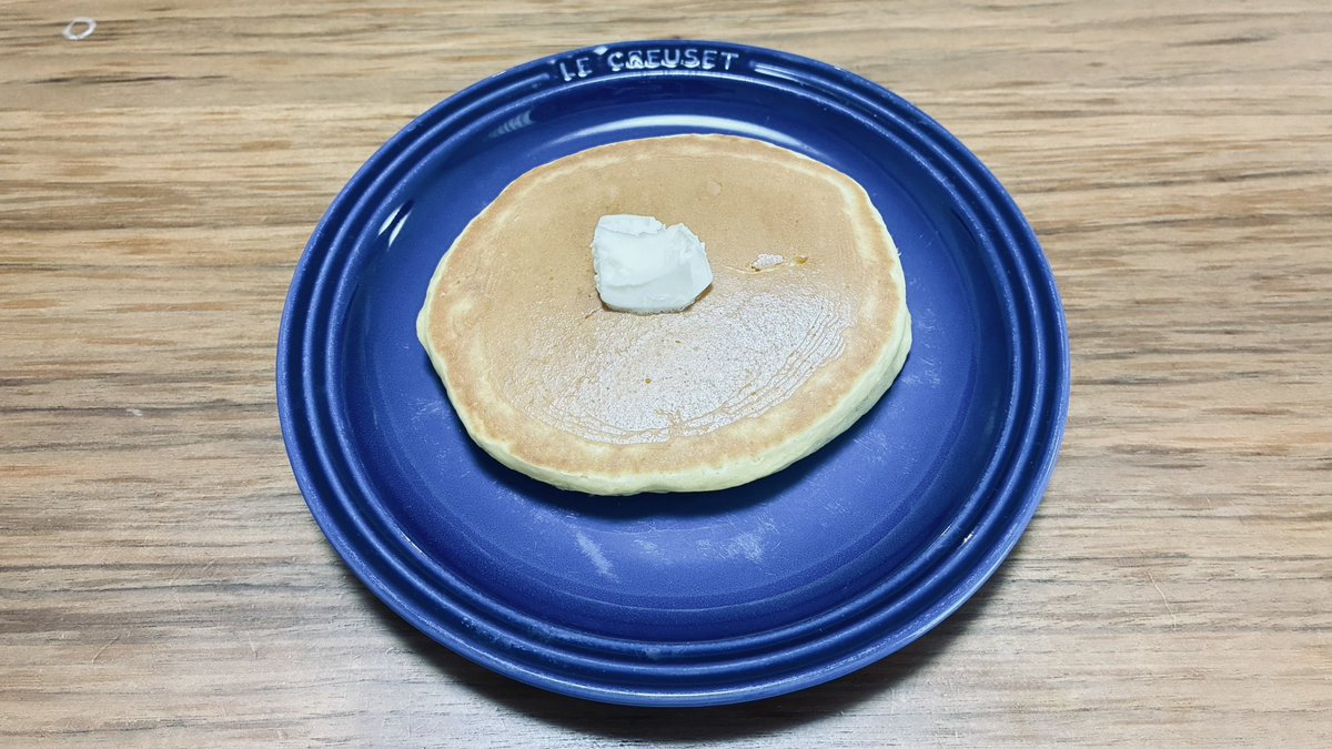 bms_saiyo's tweet photo. 休日の朝🥞 https://t.co/E8j9qjWzzB