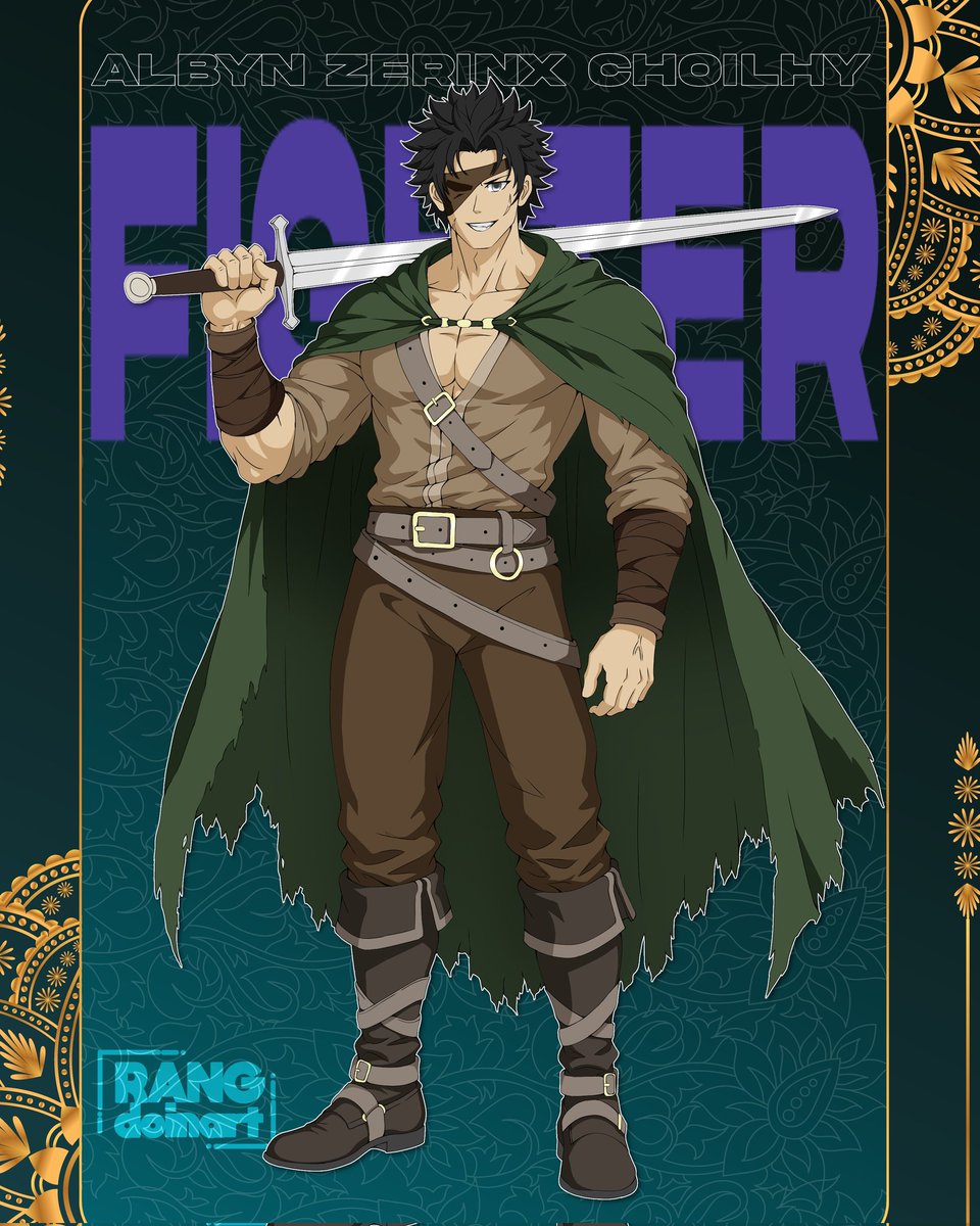 rangdoinartt's tweet photo. DAWNTERRA CHRONICLES ENTRY:
Albyn Zerinx Choilhy 

"A wise master once said, 'be like water.' guess i'm a whole tsunami."

#DnD #fighter #OCㅤㅤ https://t.co/4HYhUZRTTD