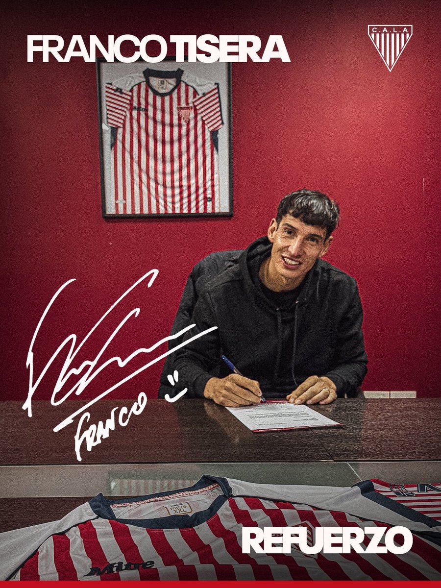 universomilra's tweet photo. #PrimeraNacional | MERCADO DE PASES
Los Andes presentó a un nuevo refuerzo.
Tiene 36 años y juega como delantero.
Franco Tisera, llega desde San Telmo.
#LosAndes #Lomas #Milrayitas #Ascenso https://t.co/DrFuQs7fQi