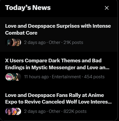 lunababyapple's tweet photo. You all, LAD is getting so much exposure and Infold is still radio silent.

#BringBackValko 
@InfoldGames_  @Love_Deepspace https://t.co/7MzK3o9Epa