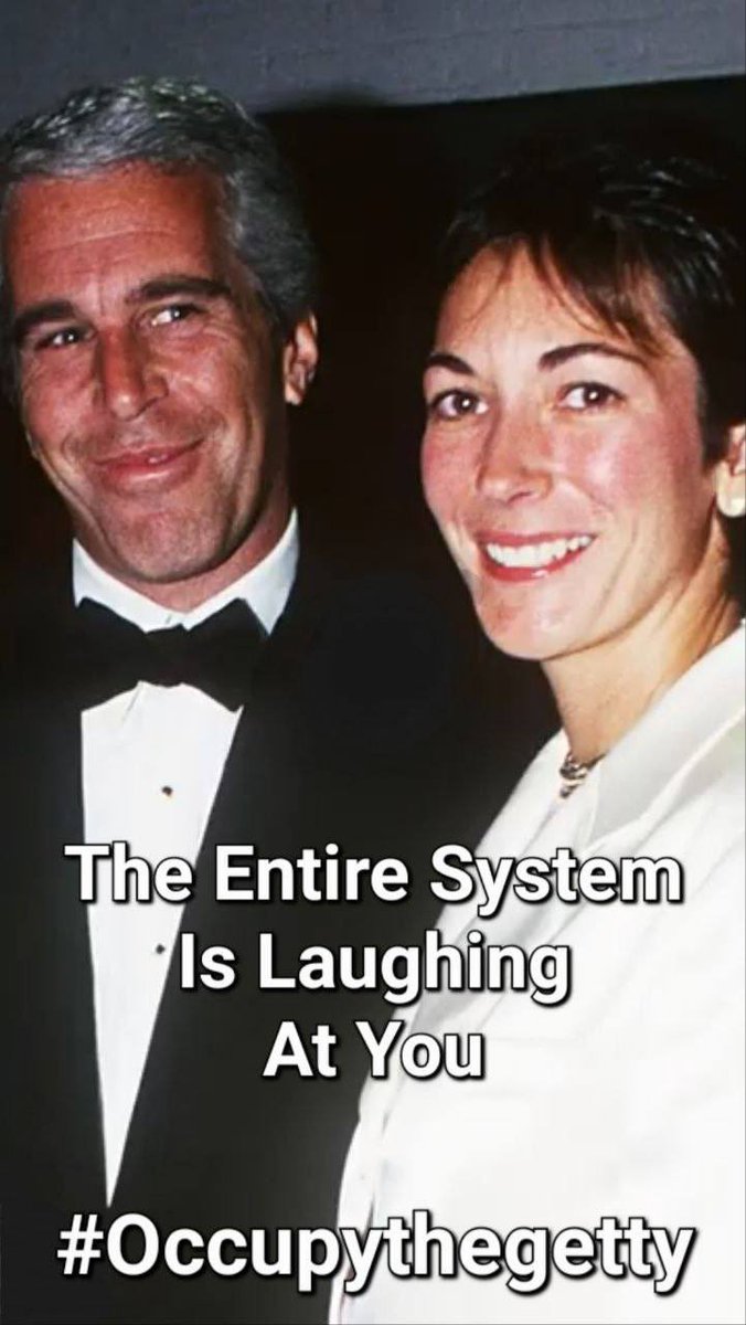 otgsdk17's tweet photo. @WhiteHouse Trump is a psychopath leading us into his war -Gordon Gettty in conversation with Jeffrey Epstein in the monumental Epstein Files #OccupyTheGetty https://t.co/h1NZqslNaD