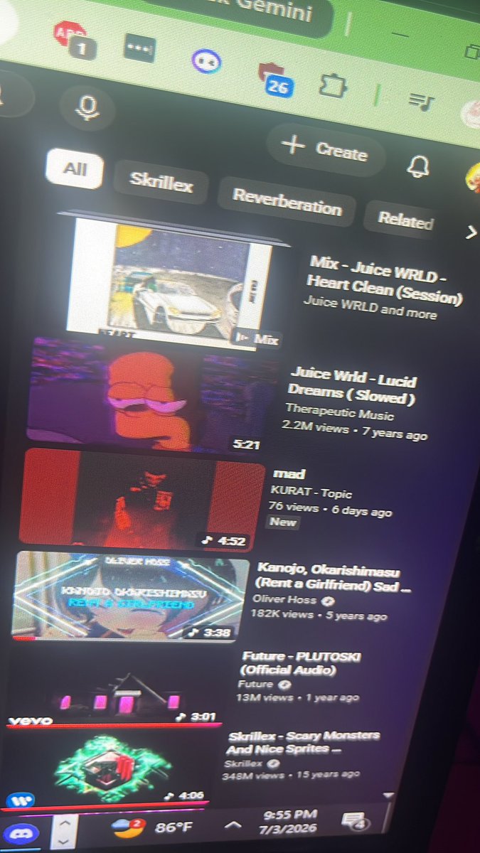 AgarthanPurest's tweet photo. i think my YouTube is stuck in 2019 https://t.co/rmu3z9hxam