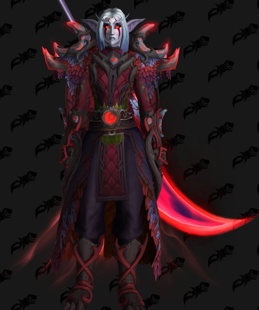 xoracry's tweet photo. I'm once again asking @warcraft @WarcraftDevs @WatcherDev to *please* remove the green parts from the new 'Enigmatic' Druid tier set belt on Mythic difficulty in 12.1.

The belt would fit my mog (and so many other mogs) so well without the green elements. 🙏🏻 https://t.co/wuBPZT9Xez