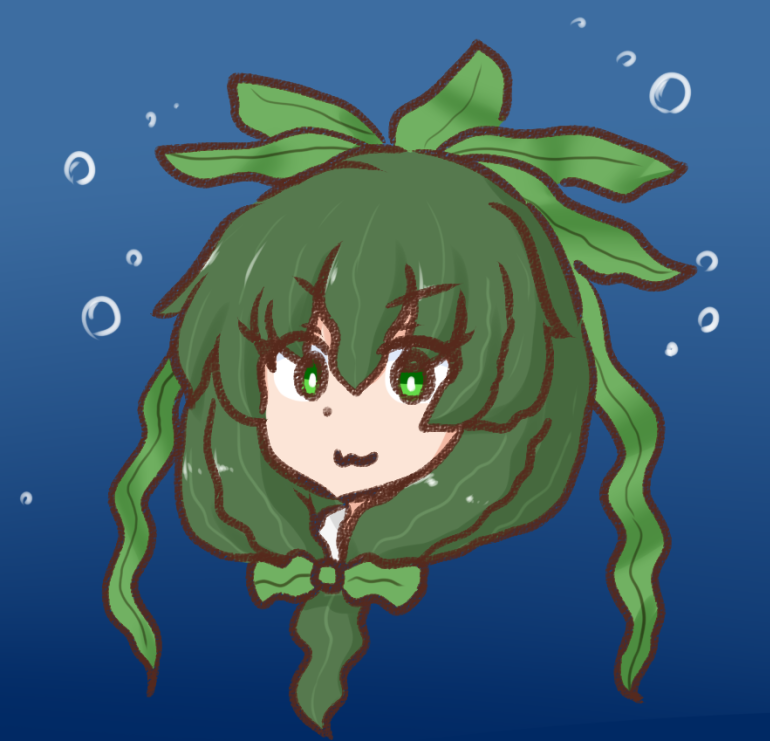 mizusoba's tweet photo. あ、あれは…幻の鍵山雛海産物フォーム！ https://t.co/XXW0X6clmi