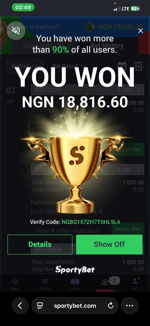REymour's tweet photo. Back too back winning 🏆 join my group for daily code  link in bio https://t.co/7IxCVsomvf