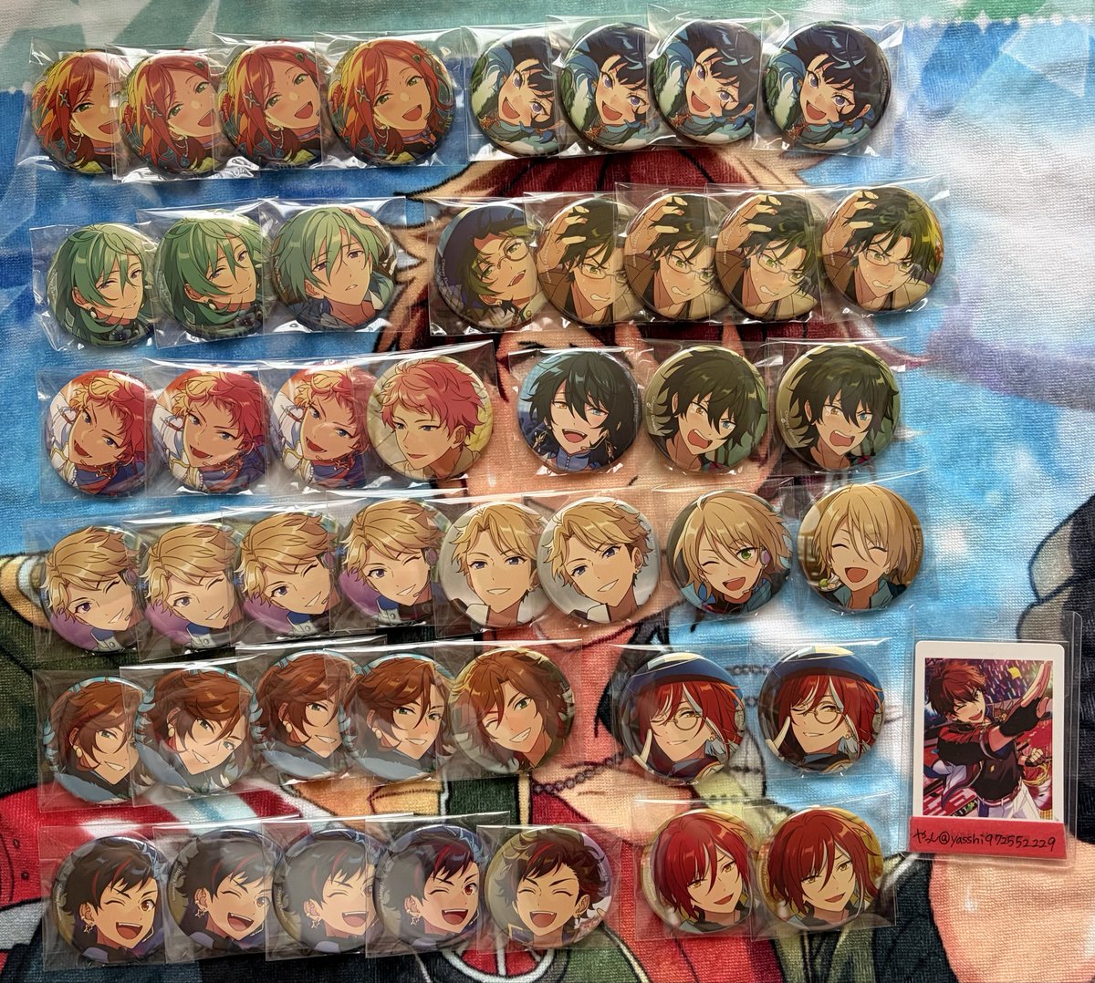 yasshi972552229's tweet photo. （交換・譲渡）
あんスタ　コレクション　缶バッチ　コレ缶
（譲）画像のもの
（求）Dec千秋（i >c）翠（c >i）
☆4のみ〜定価
i千秋2決まり次第他、千秋 翠

7/5(日)池袋手渡し、郵送
同レア同士の交換
☆4はご不快なければ定価以下◎
お気軽にお声がけください。 https://t.co/tLuhmeHLCS