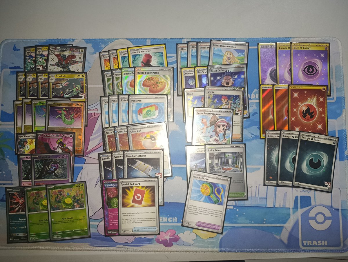 Haydix_PK's tweet photo. Dragapult hammer 
Deck list de hoy en MidLand Tcg
Top 3. 03/07 1-2-0 🥹 https://t.co/f9w96fH2Gp
