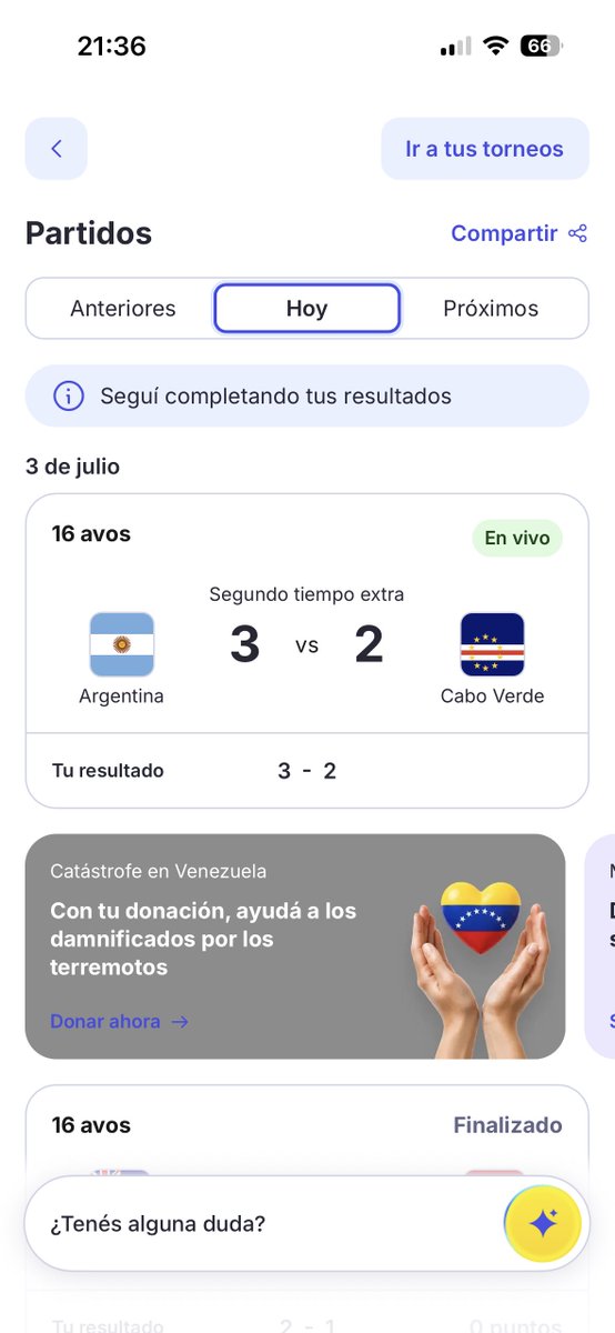 Seba0f's tweet photo. @leoneltudo Acá yo acerté jeje 😜 https://t.co/ABZpAa7O4H
