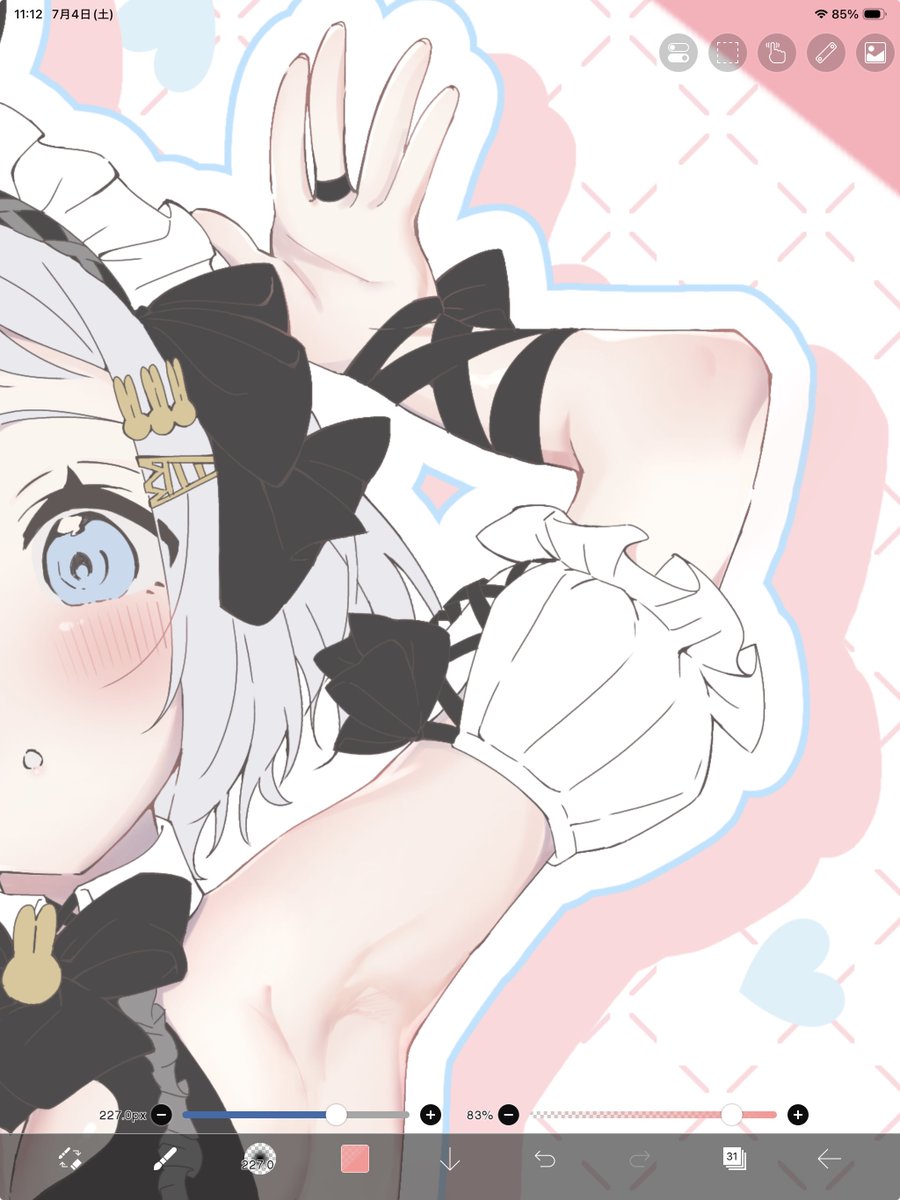 D04te2cute's tweet photo. 朝活 脇と肘こんな真剣に描いたの初めて https://t.co/O8EsrzpiWx