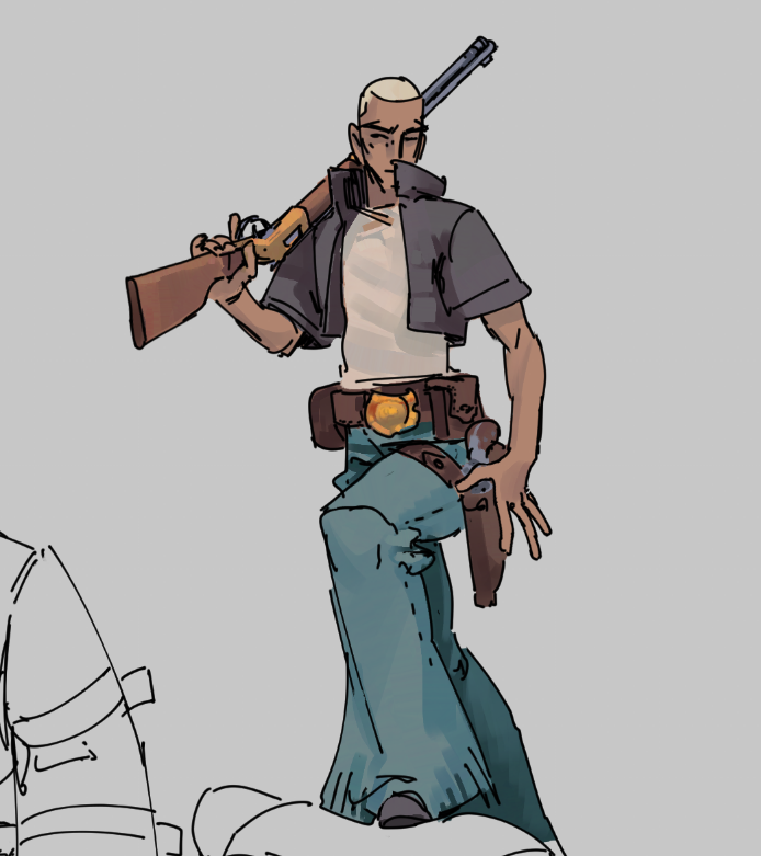 peple_cc's tweet photo. Winchester in hand, iron on hip he was alone
#western #fantasy #oc https://t.co/kR354674G8
