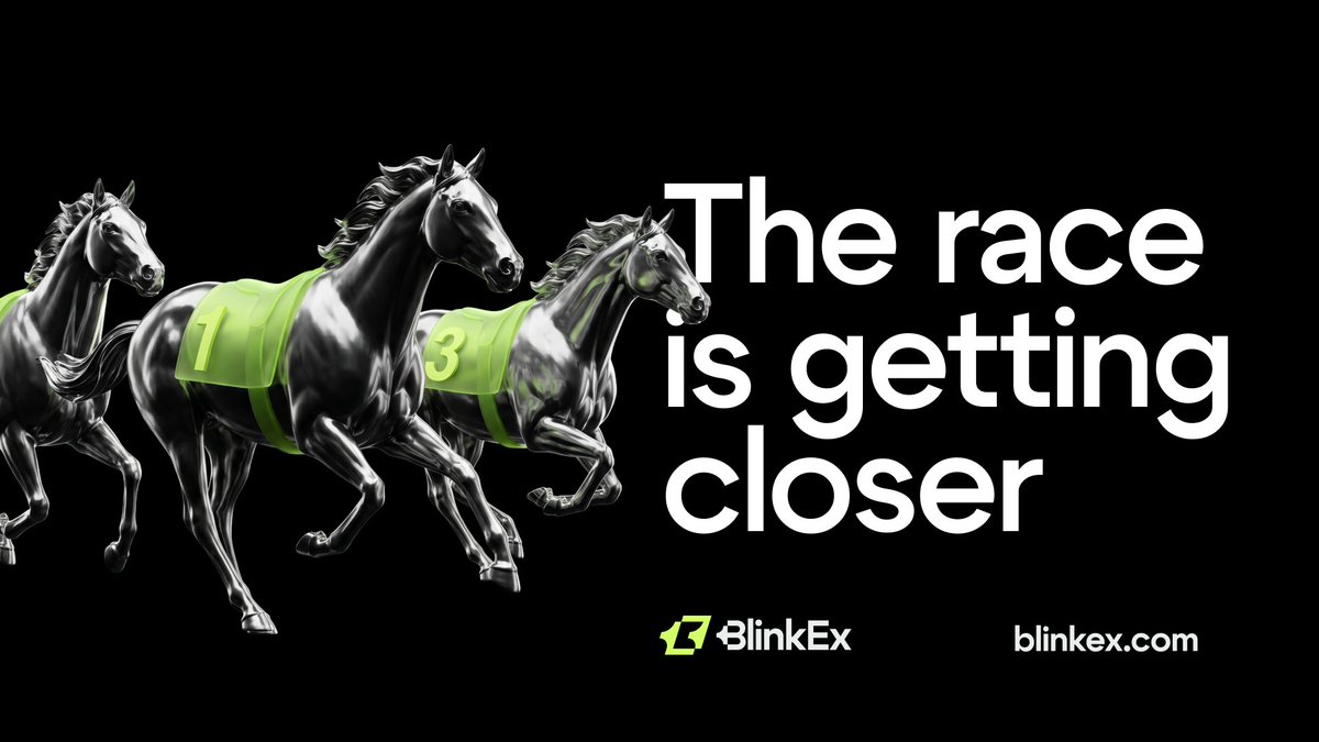 BlinkExchange's tweet photo. The gap is closing.

Our early access trading challenge is getting more competitive, and the leaderboard is starting to tighten up.

Top spots are still in play.

Nothing is locked in yet.

If you’re already in early access, this is your sign to push harder.

The race is getting closer.