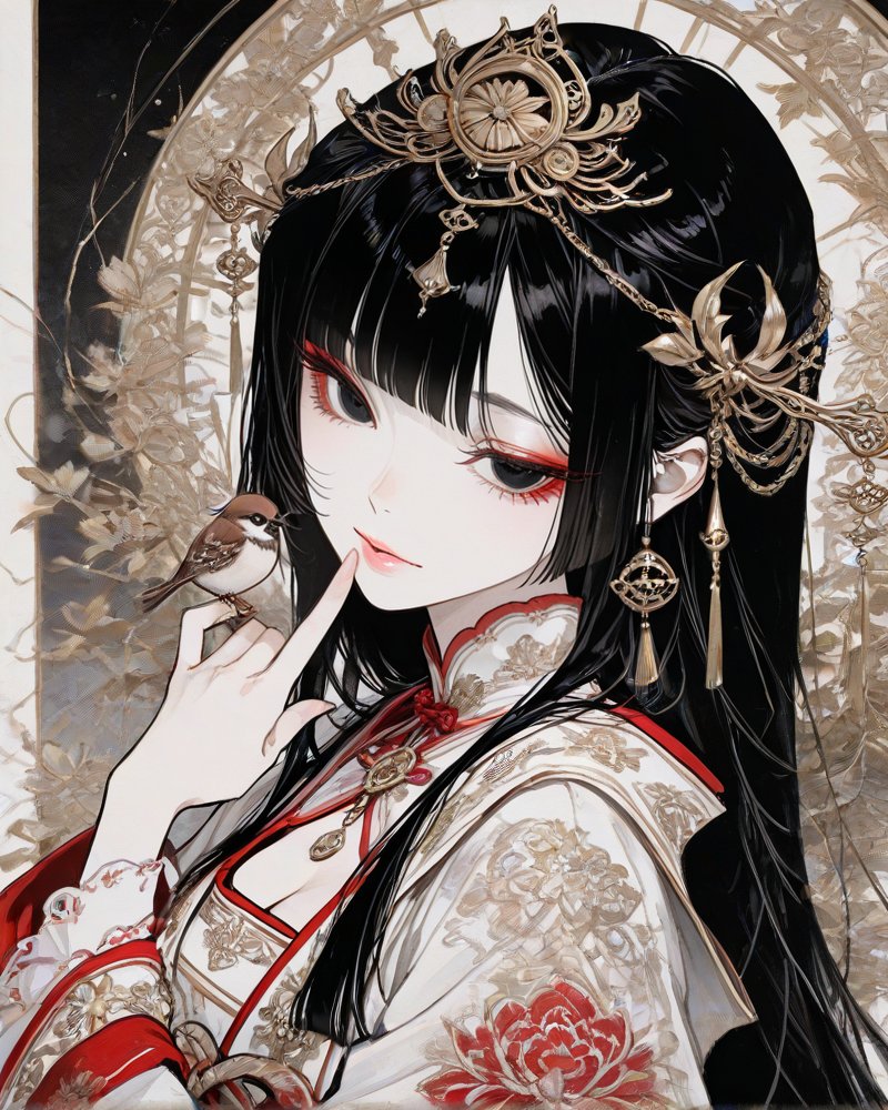 angelvoice1978's tweet photo. 貴君も所詮は妾を雌と侮っておろう？
取り繕おうともせぬか、むしろ好漢よな。

妾は確かに雀。弱く小さい雀じゃ。
貴君が腕を伸ばせば簡単に散る命じゃろうて。

なれば好きにできるか試すがよい。

―ほれどうした、啄まれるのに臆したかぇ？

#AIart #Renka #AIイラスト https://t.co/zS5yxzmWuU