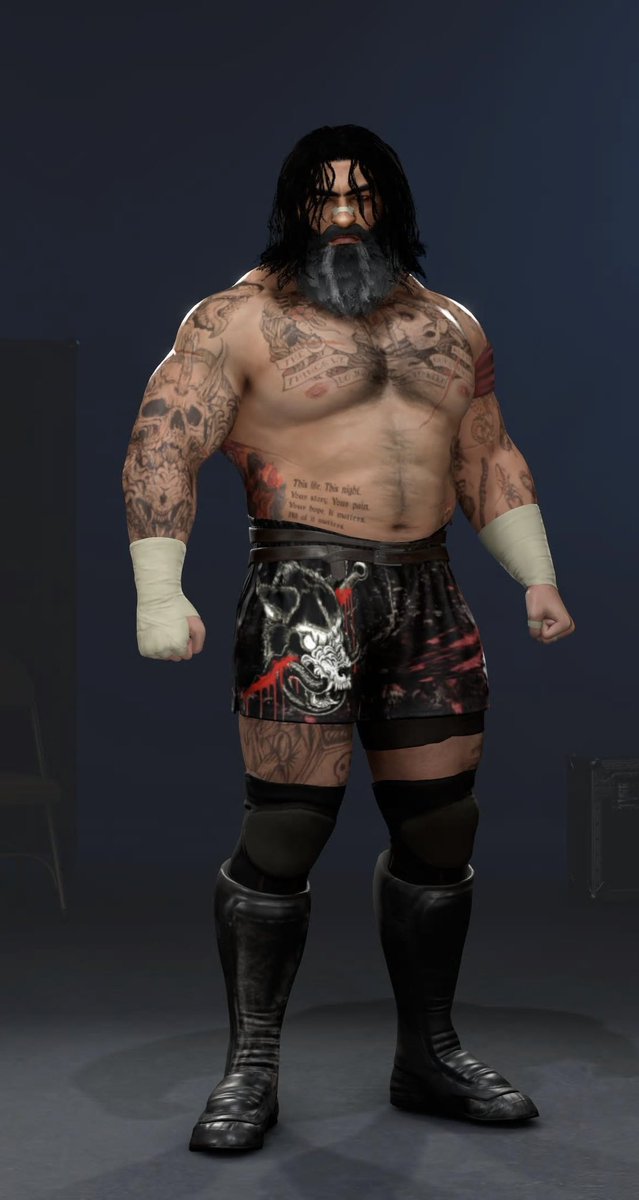 TheeFinalHoss's tweet photo. Battle Hardened. #WWE2K26 https://t.co/Qn0CIfvu7x